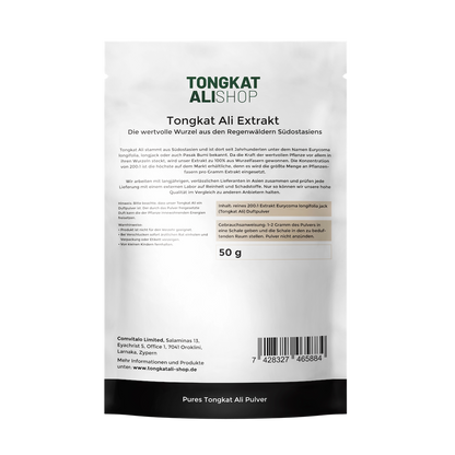 Tongkat Ali kaufen - Extrakt 200:1 - 50g Duftpulver